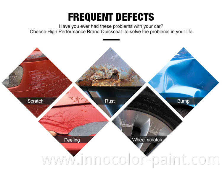 Car Paint Factory REIZ High Quality Autobody Repair Auto Refinish Paint 2K Fast Drying Clear Coat Car Paint